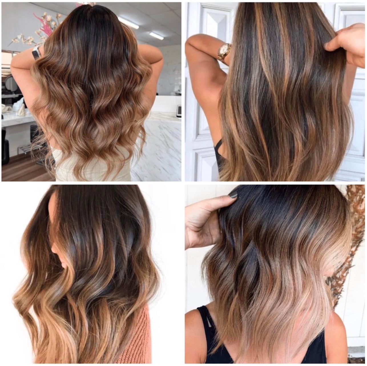 Van glossy bruin tot warme blondtinten en bronde blends. Met deze MUVO producten ben je ‘on-trend’.