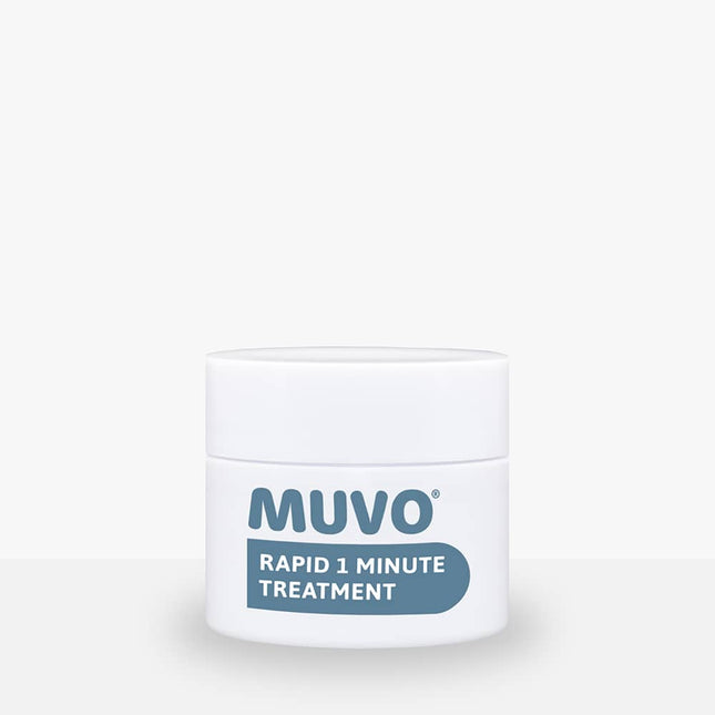 MUVO Rapid 1 minuut haarmasker. Knijp na het wassen het overtollige water eruit en breng een voldoende hoeveelheid Rapid 1 Minute Treatment aan, waarbij de nadruk ligt op de middenlengte en de uiteinden. Spoel grondig uit na één minuut en style zoals gewenst.