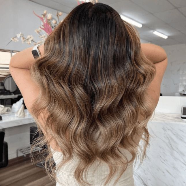 Bruin haar Balayage - MUVO Balayage Shampoo for Brunettes - Shampoo voor balayage en highlights in bruin haar