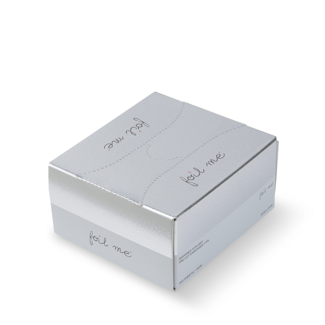 Foil Me The Wide pre-cut folie - Foil Me Foils Nederland - Beste kappersfolie, aluminium folie voor kappers, kappersfolie voor highlights, balayage en kleurtechnieken.